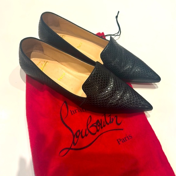 CHRISTIAN LOUBOUTIN
Kashasha lizard-effect leather loafers
Pre-Owned - Picture 5 of 5
